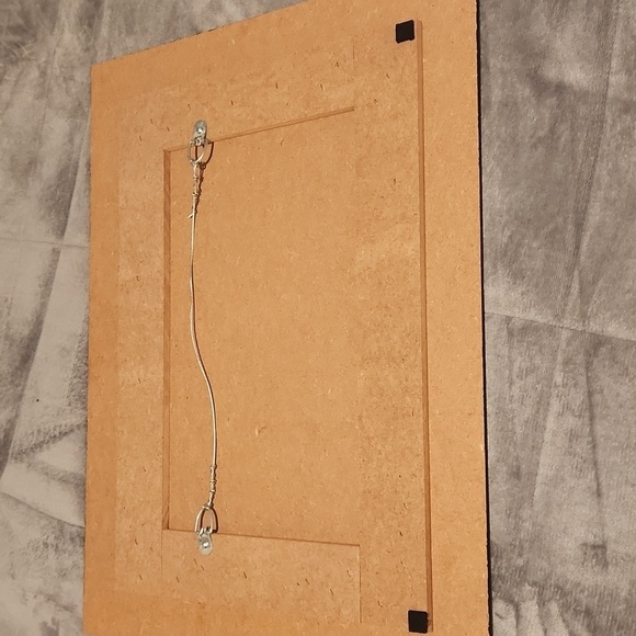 Vintage Train Wall Art in Gold and Red - Picture 4 of 4